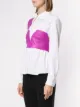 Natasha Zinko cropped one-shoulder top