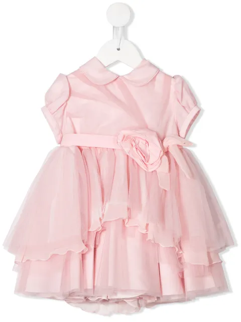 Aletta tulle detail party dress