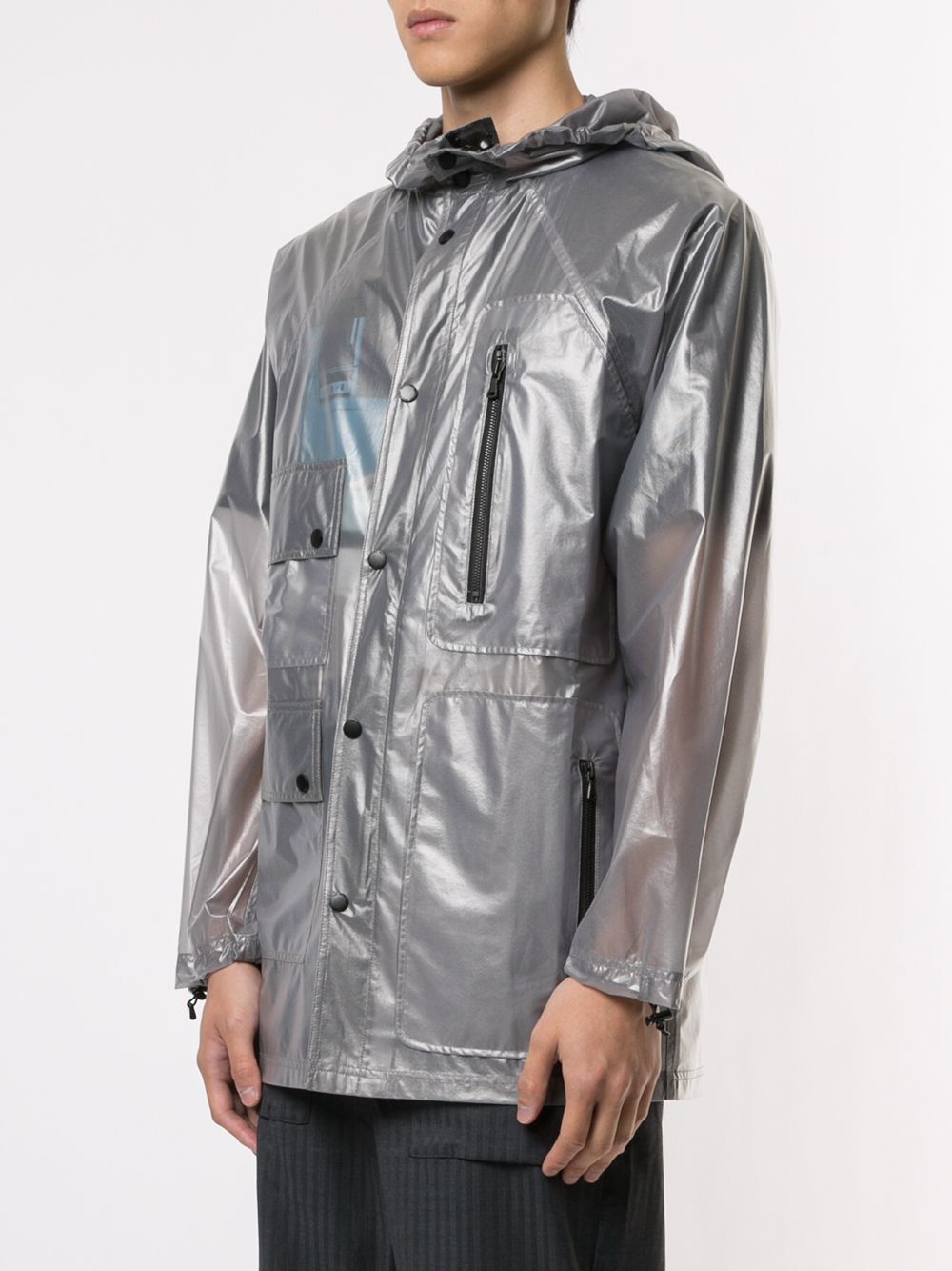 фото Indice Studio прозрачная непромокаемая куртка