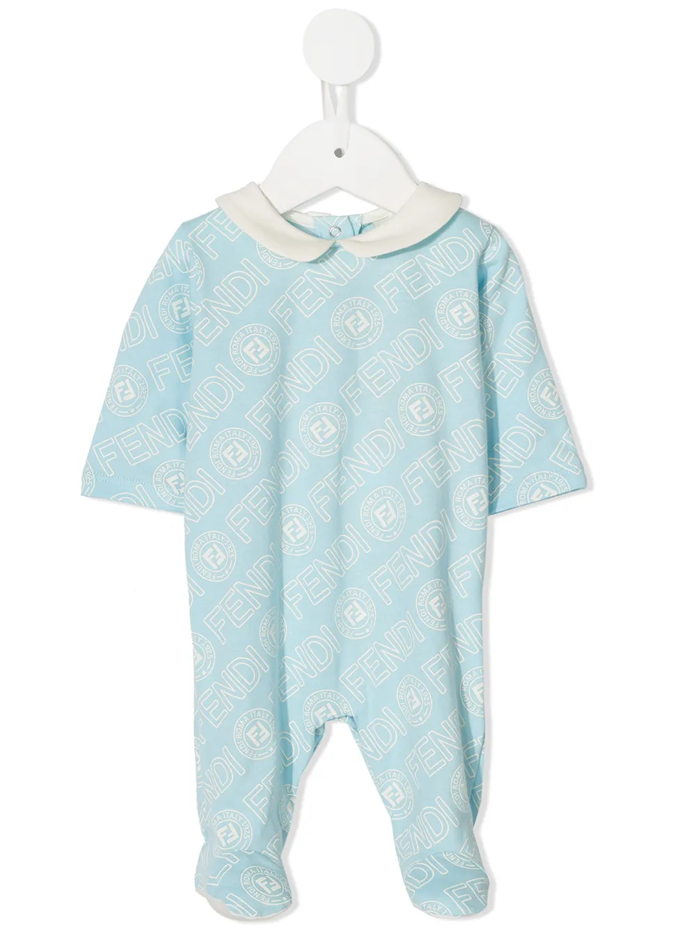 Fendi Kids пижама с логотипом Fendi Kids пижама с логотипом