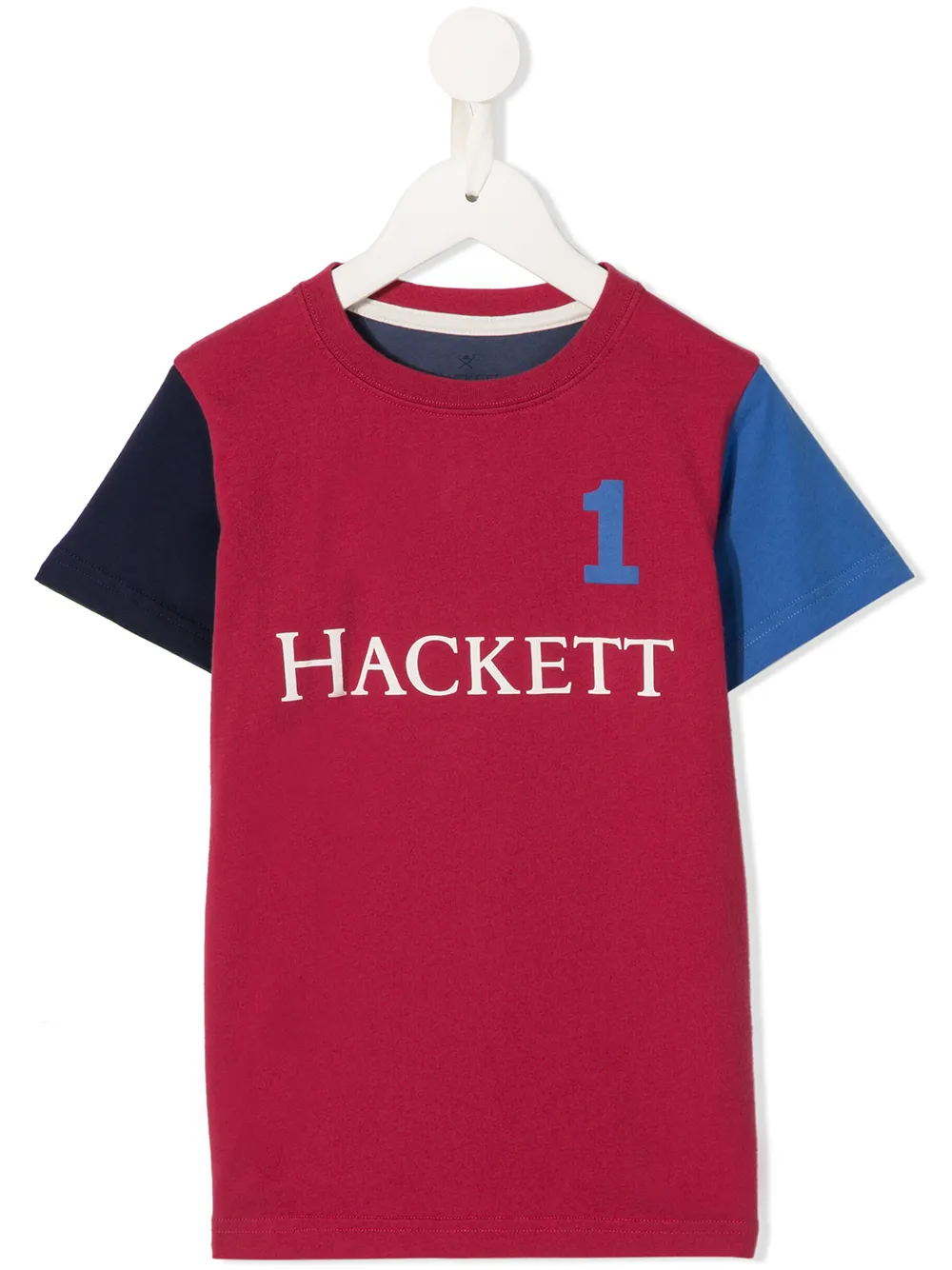 Hackett Kids футболка в стиле колор-блок с логотипом Hackett Kids футболка в стиле колор-блок с логотипом