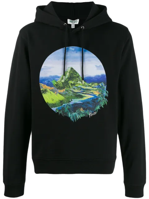 Kenzo Painted Landscape hoodie 