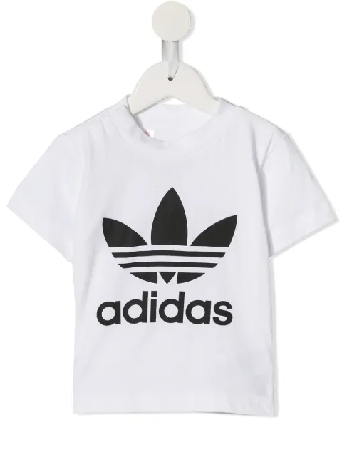 adidas Kids logo print short track set