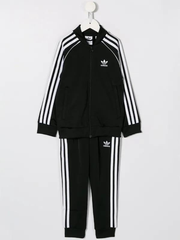 adidas tracksuit black kids