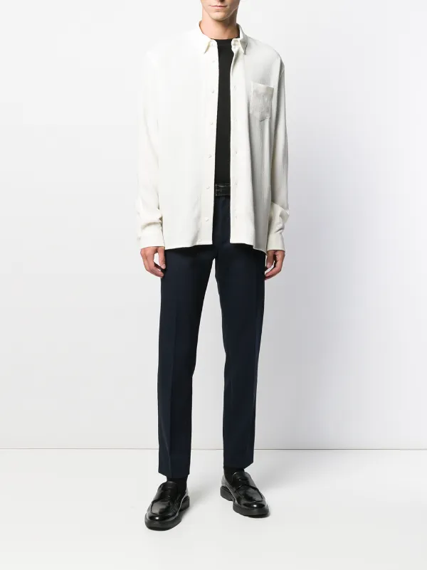 Séfr Hampus Plain Shirt | White | FARFETCH PL