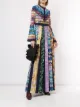 الصورة 2 من Mary Katrantzou فستان طويل متباين الألوان