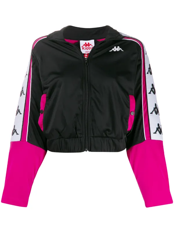 pink kappa track jacket