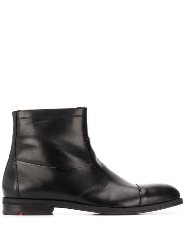 shearling lined ankle boots