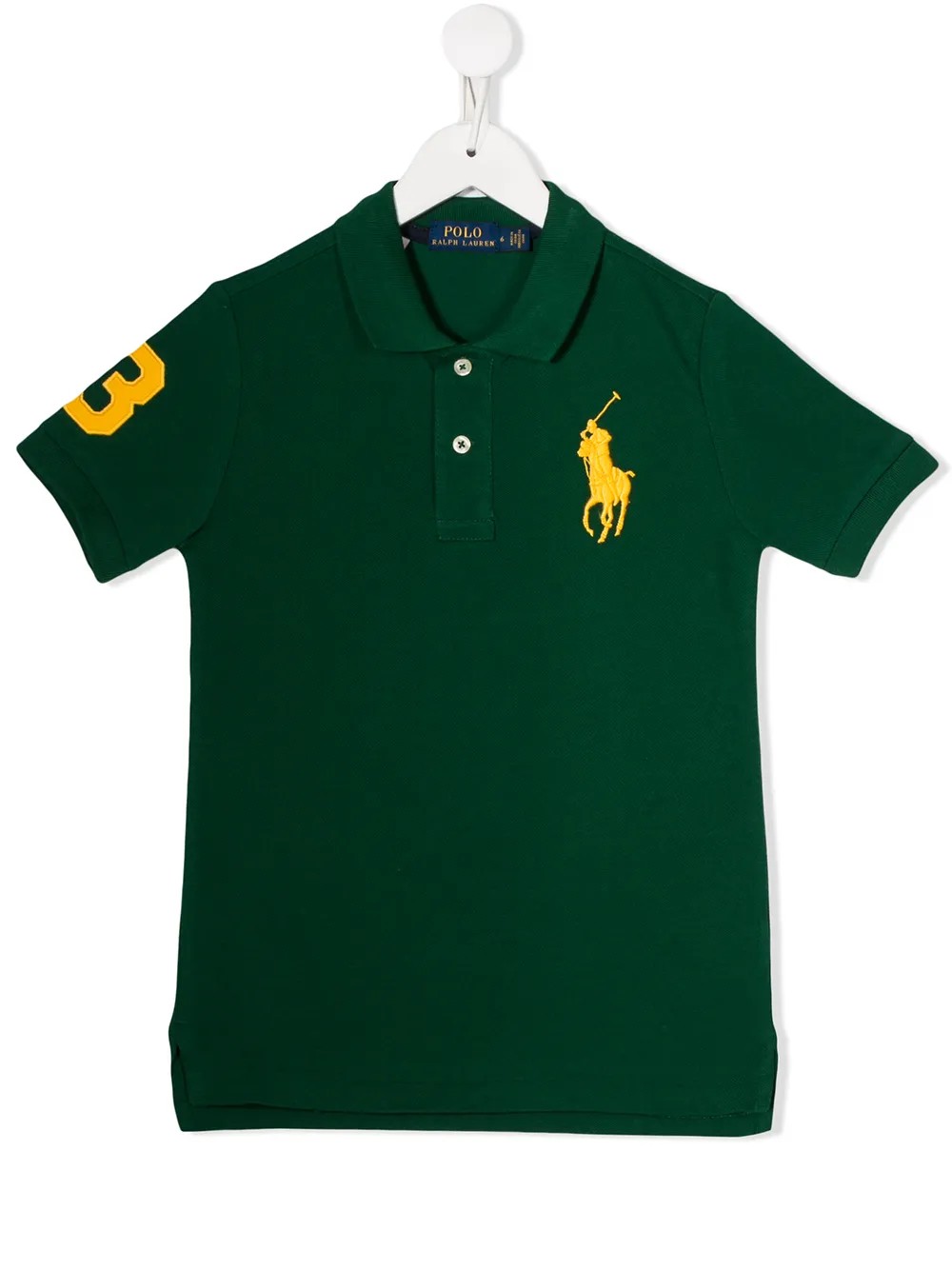 POLO RALPH LAUREN KIDS Poloshirt met geborduurd logo Groen
