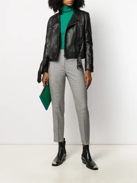 calvin klein houndstooth pants