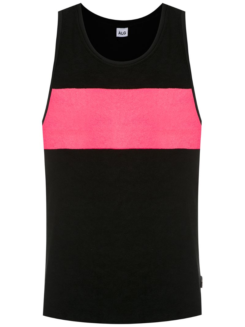 Àlg Bicolor Basic Esponja Tank In Black