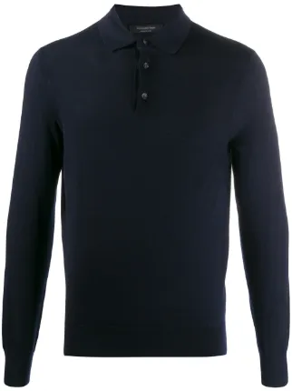 Zegna Cashmere Polo Sweatshirt - Farfetch