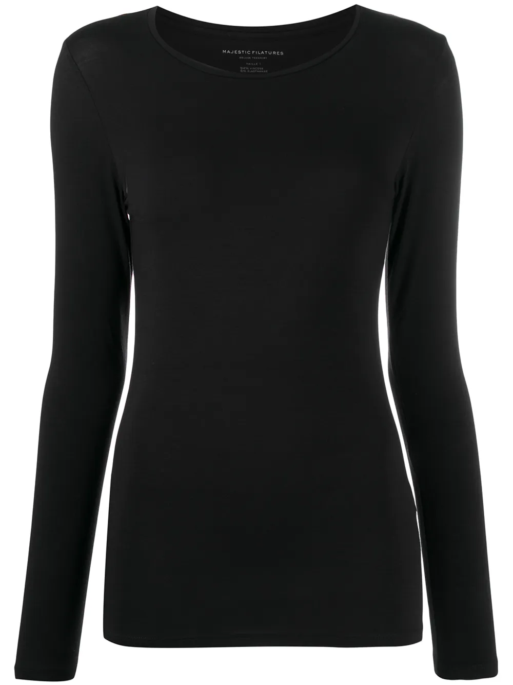 

Majestic Filatures fine knit jumper - Blue