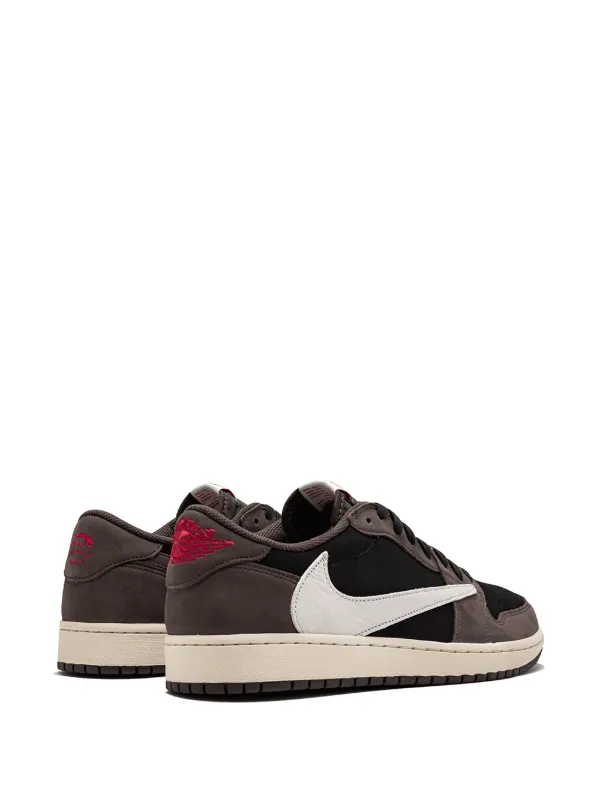 Travis Scott Air Jordan 1 Low OG White Gray Brown