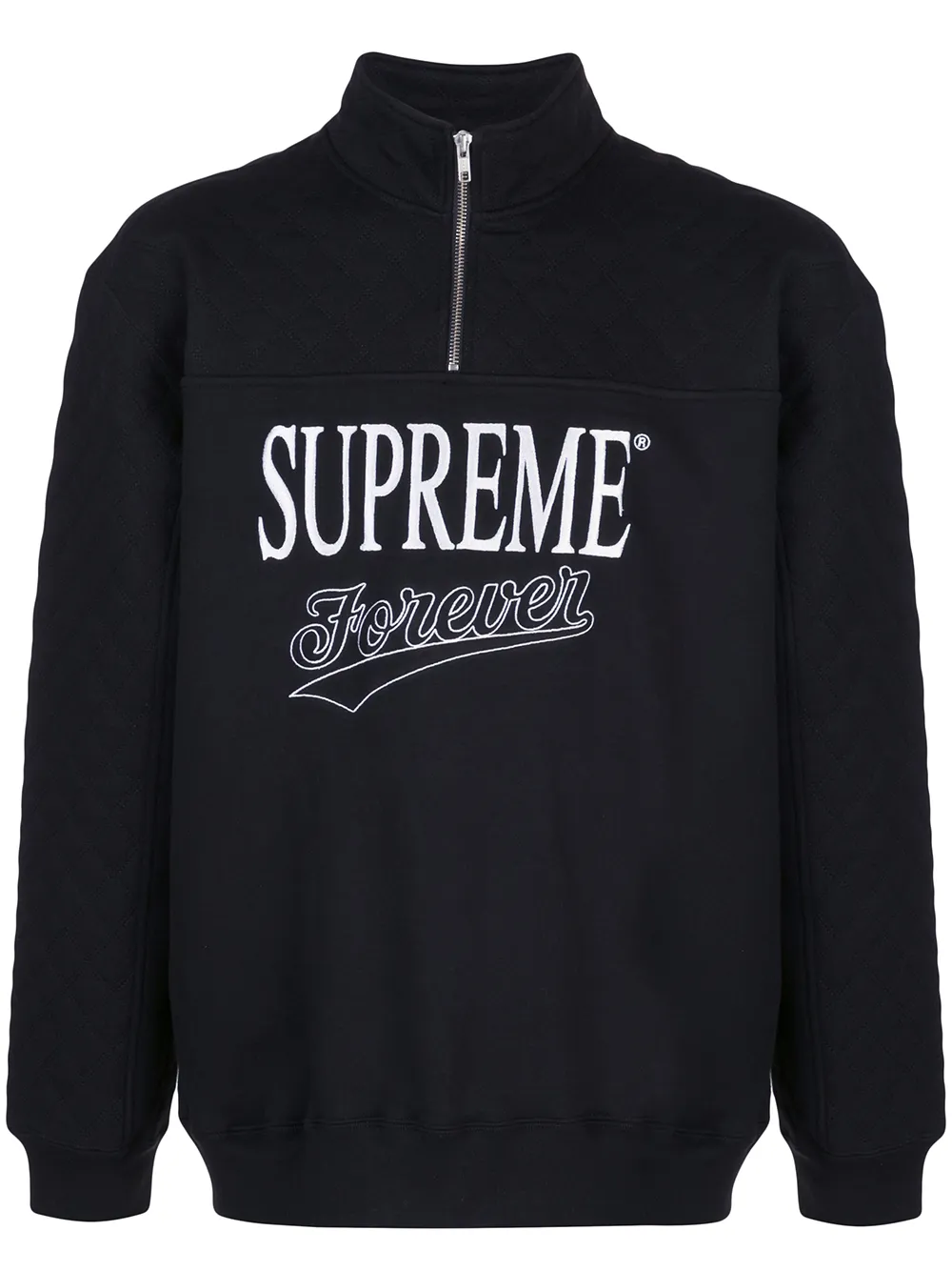 supreme forever half zip sweatshirt