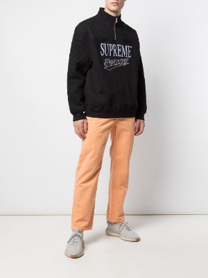 supreme forever half zip