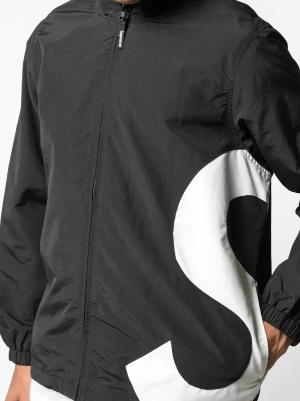 supreme s logo track jacket
