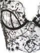 Kiki de Montparnasse beaded lace-detail bra