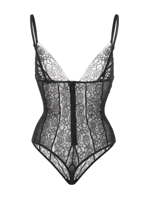 Kiki De Montparnasse Stretch Lace Bodysuit 9425