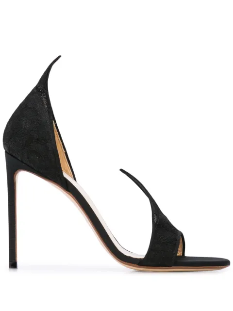 Francesco Russo Pumps OPEN TOE PUMPS