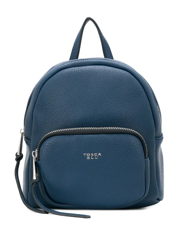tosca blu logo plaque small backpack