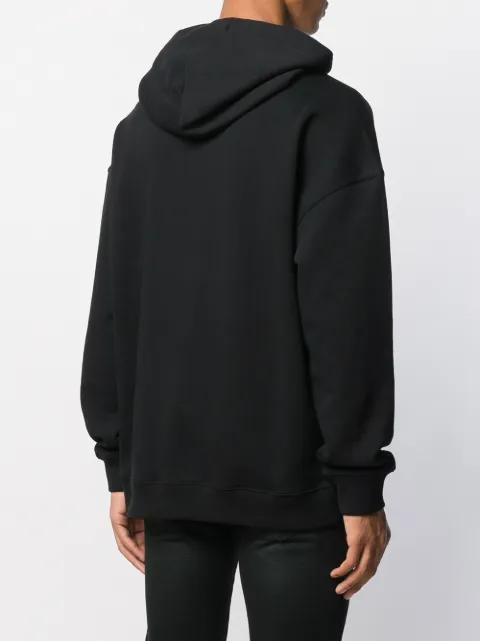 GIVENCHY IRIDESCENT PRINTED LOGO HOODIE