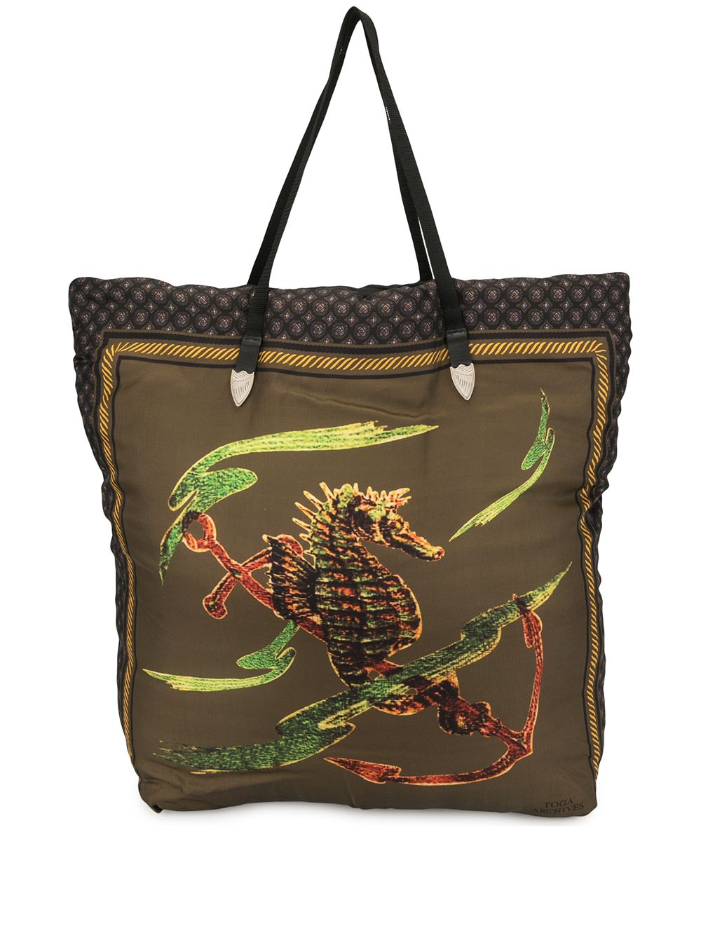 фото Toga Virilis printed tapestry shopper tote