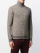 Lardini rollneck knit sweater