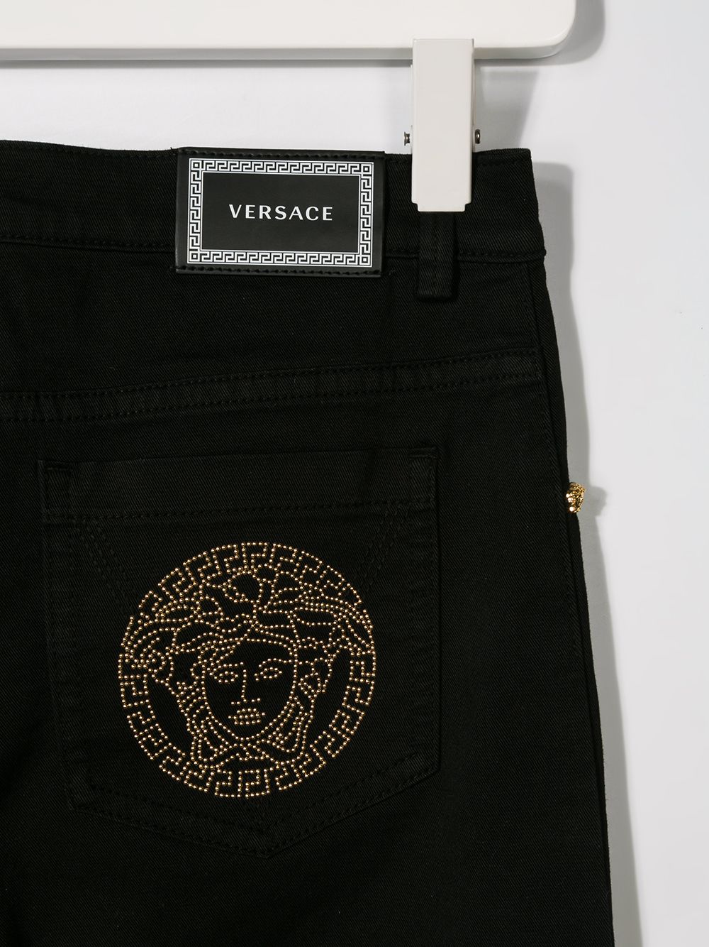 фото Versace kids джинсы прямого кроя