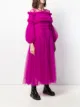 Molly Goddard tulle ruffled midi dress