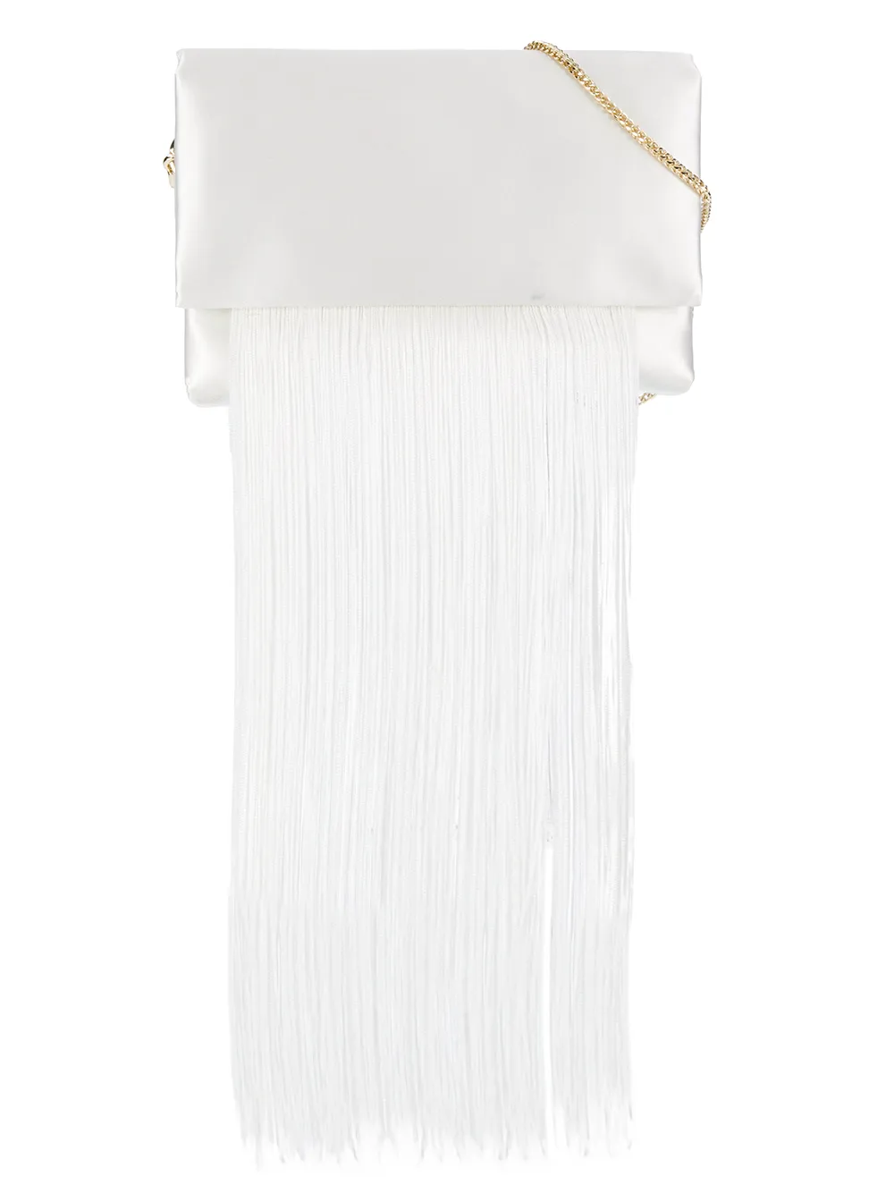 sac porté épaule à détails de franges