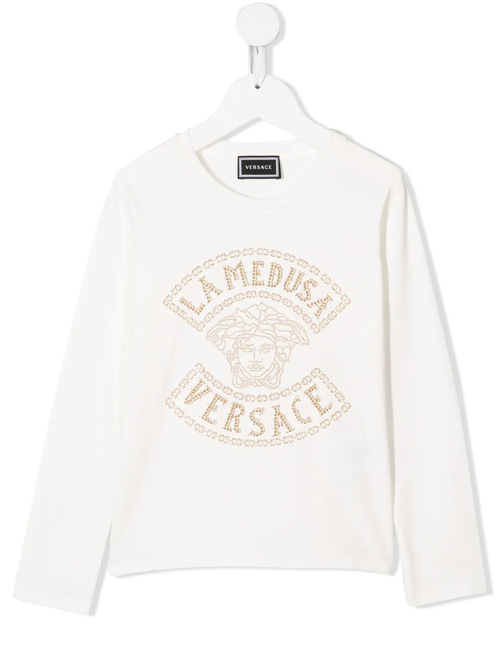 Young Versace топ из джерси Medusa - фото 1 - StyleTopik Young Versace топ из джерси Medusa - фото 1