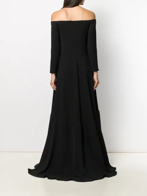 VALENTINO OFF-SHOULDERS LONG DRESS