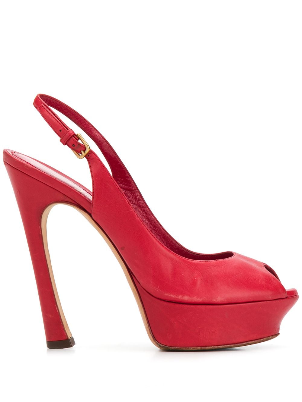 saint laurent shoes red