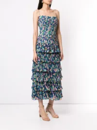 amur ruffled viola dress