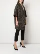Natori leopard print kimono coat