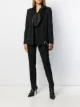 الصورة 2 من Saint Laurent بنطال مخروطي بخصر عالٍ