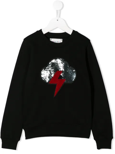 Alberta Ferretti Kids Thunder cloud sweatshirt