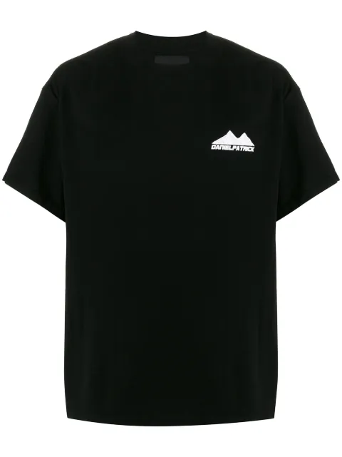 Daniel Patrick logo print T-shirt