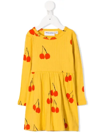 Mini Rodini Cherry Print Dress - Farfetch
