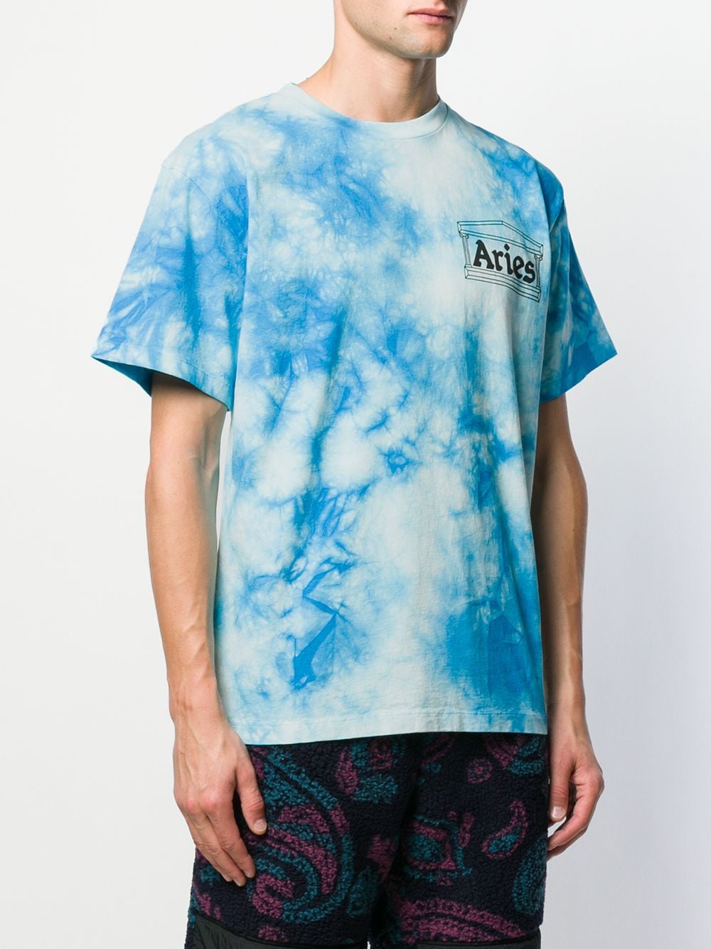 фото Aries футболка с принтом тай-дай