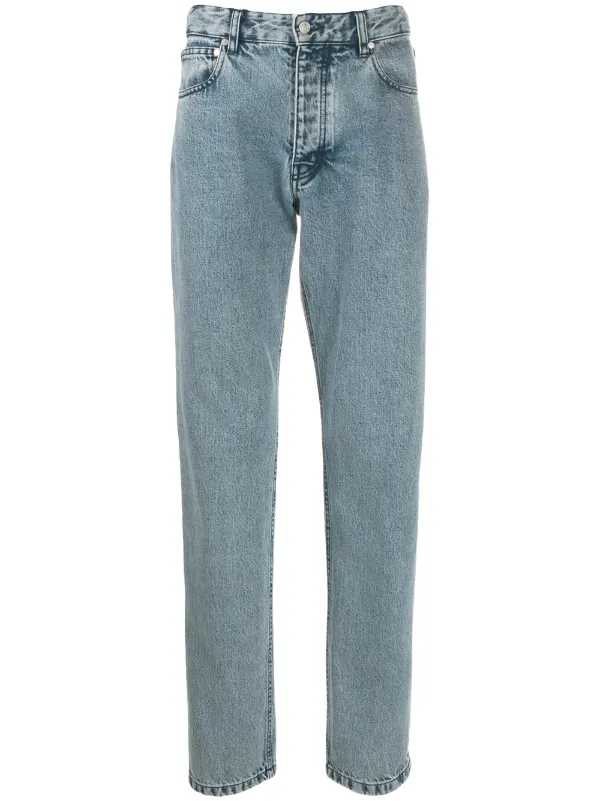 grey stone washed jeans