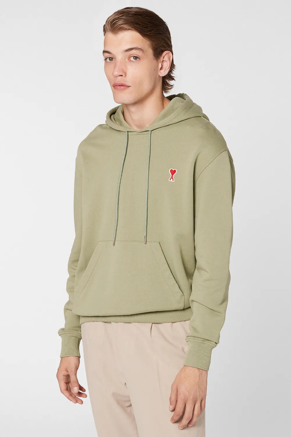 ami paris zip hoodie