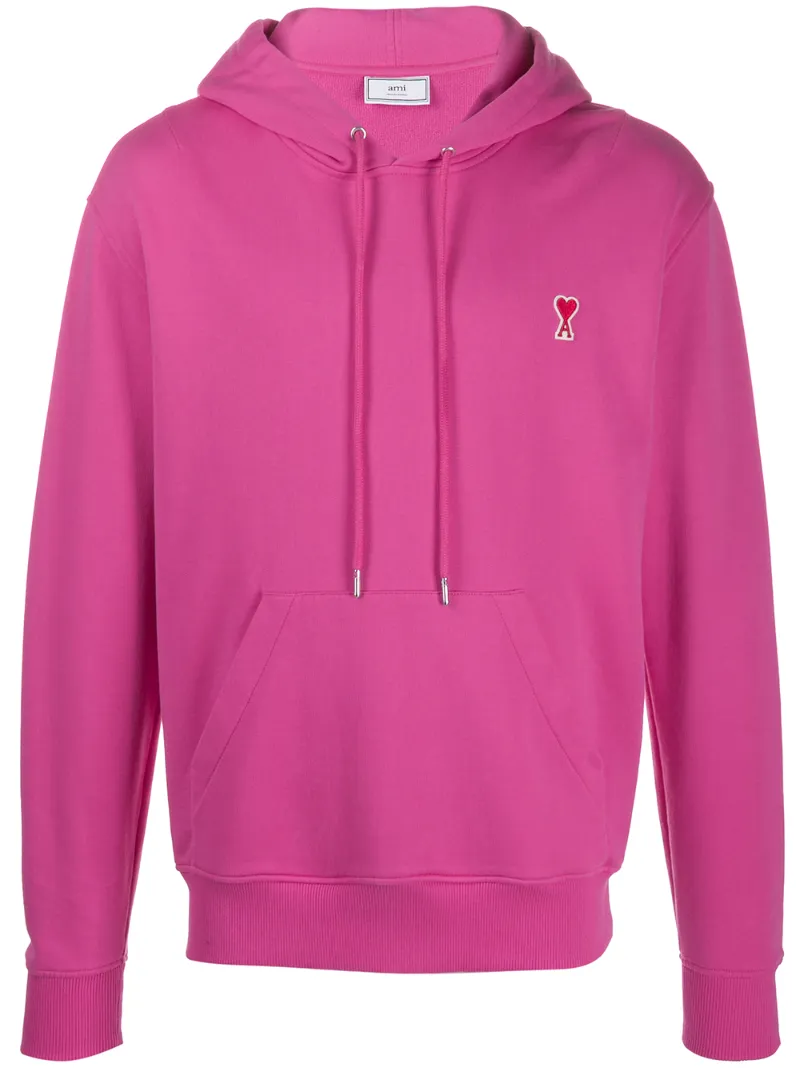 AMI ALEXANDRE MATTIUSSI AMI DE COEUR HOODED SWEATER