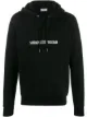 Image 1 of AMI Paris slogan-print drawstring hoodie