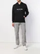 Image 2 of AMI Paris slogan-print drawstring hoodie