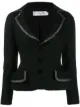 Image 1 of Christian Dior pre-owned bow embroidered trim tailored jacket