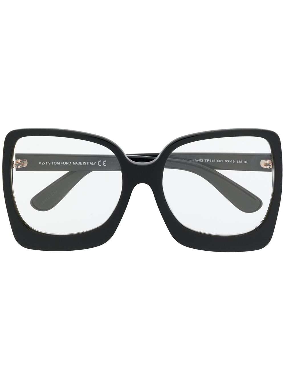 фото Tom Ford Eyewear очки в массивной квадратной оправе