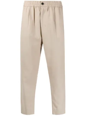 tapered cropped pants mens