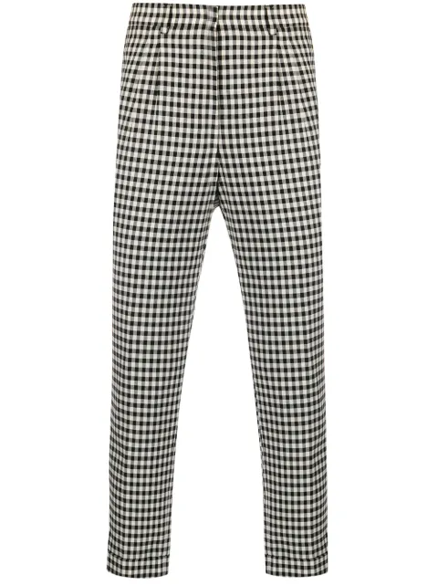 Shop AMI Paris pleated carrot fit trousers with Express Delivery -  WakeorthoShops